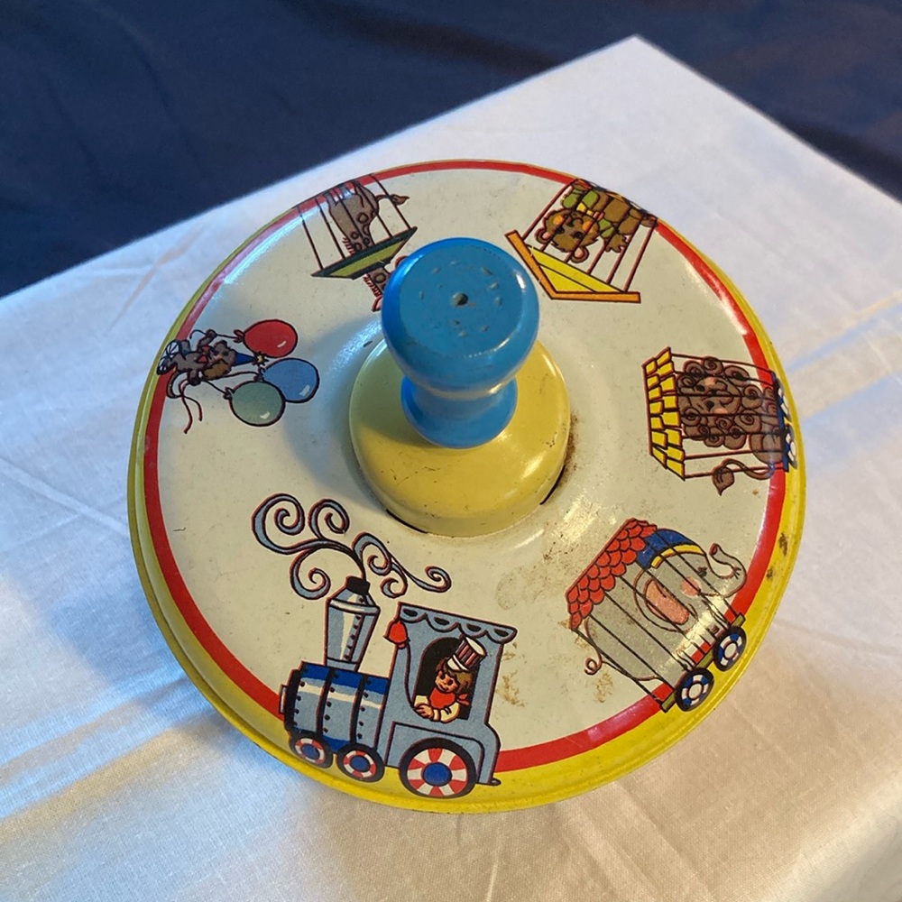 Ohio Art vintage spinning top